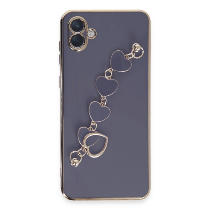 Samsung Galaxy A04e Kılıf Esila Silikon - Gri