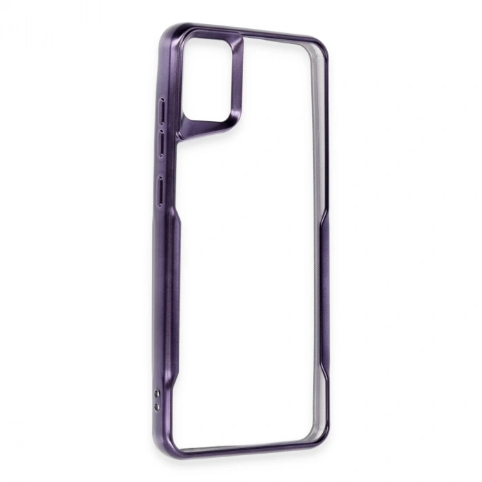 Samsung Galaxy A05 Kılıf Boyi Silikon Kapak - Derin Mor