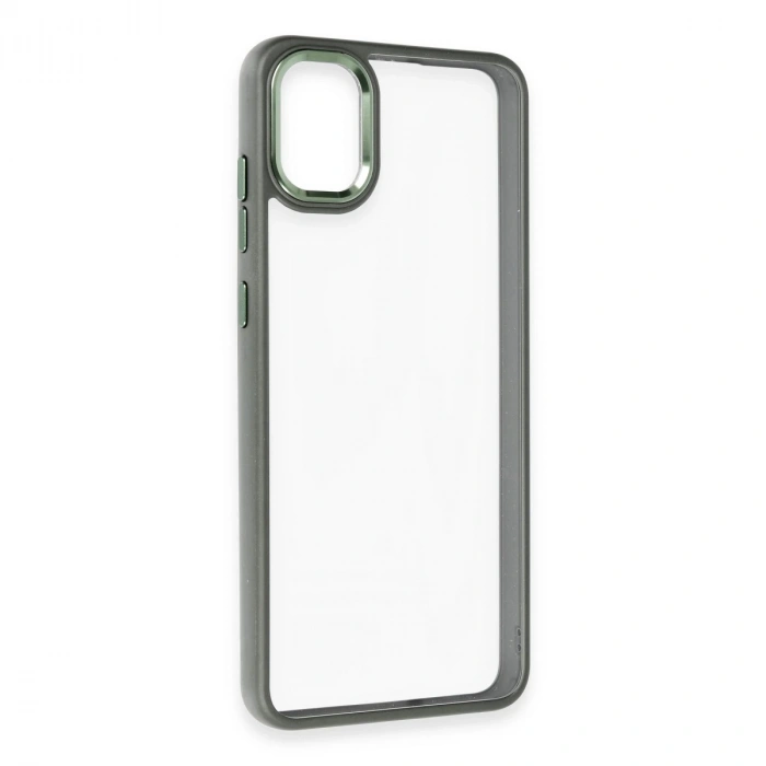 Samsung Galaxy A05 Kılıf Power Silikon - Koyu Yeşil