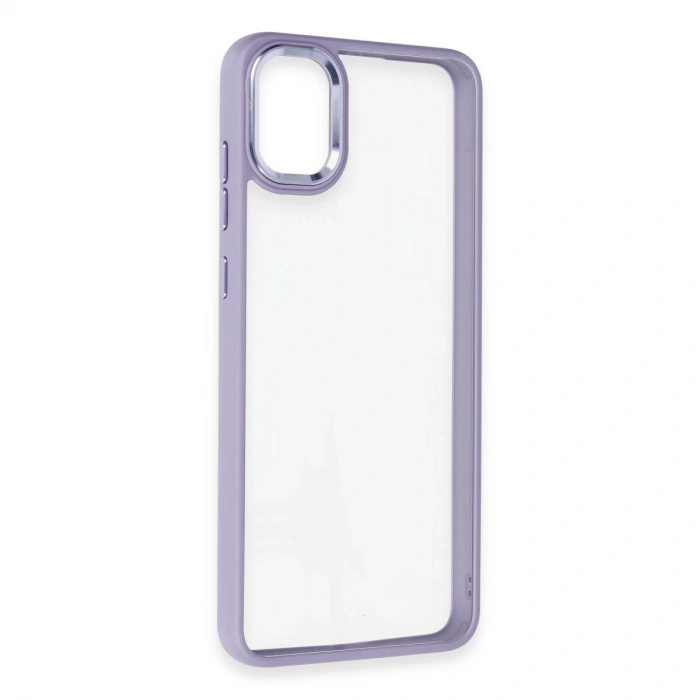 Samsung Galaxy A05 Kılıf Power Silikon - Lila