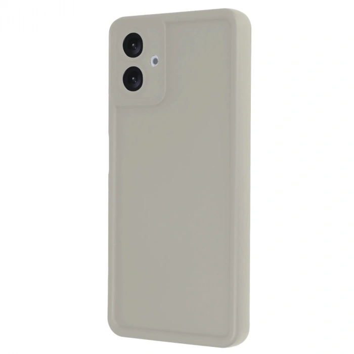 Samsung Galaxy A06 Kılıf Viera Silikon - Krem