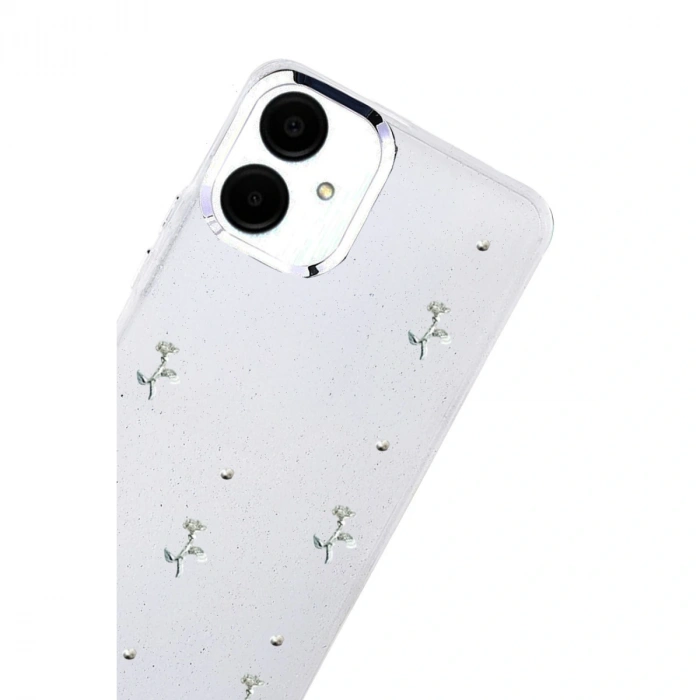 Samsung Galaxy A07 4g Fiyonk Desenli Kapak - Desen 4