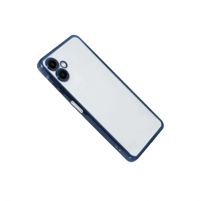 Samsung Galaxy A07 4g Razer Lensli Silikon - Lacivert