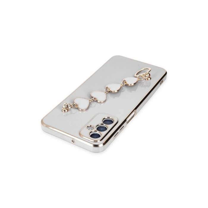 Samsung Galaxy A14 4g Kılıf Esila Silikon - Beyaz