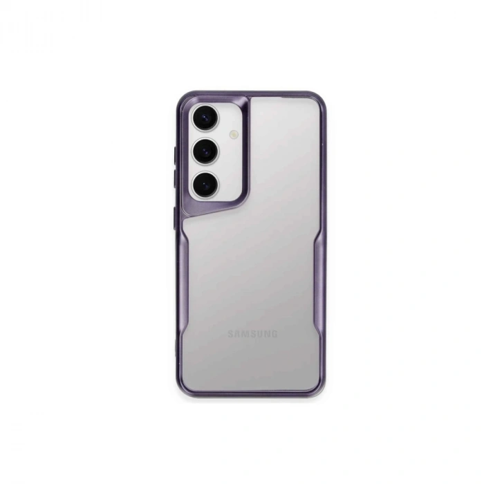 Samsung Galaxy A15 4g Kılıf Boyi Silikon Kapak - Derin Mor