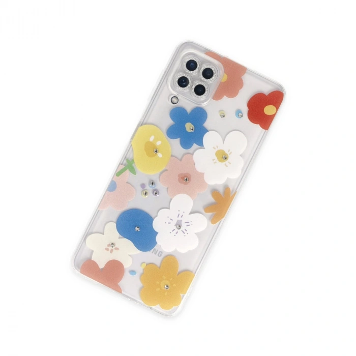 Samsung Galaxy A22 Kılıf Lucky Silikon - Lucky 8