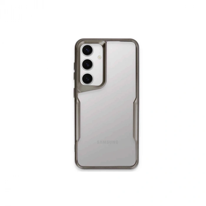 Samsung Galaxy A25 5g Kılıf Boyi Silikon Kapak - Titan Gri