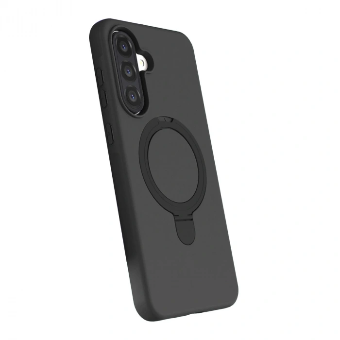 Samsung Galaxy A26 Regal Magsafe Standlı Kapak - Siyah