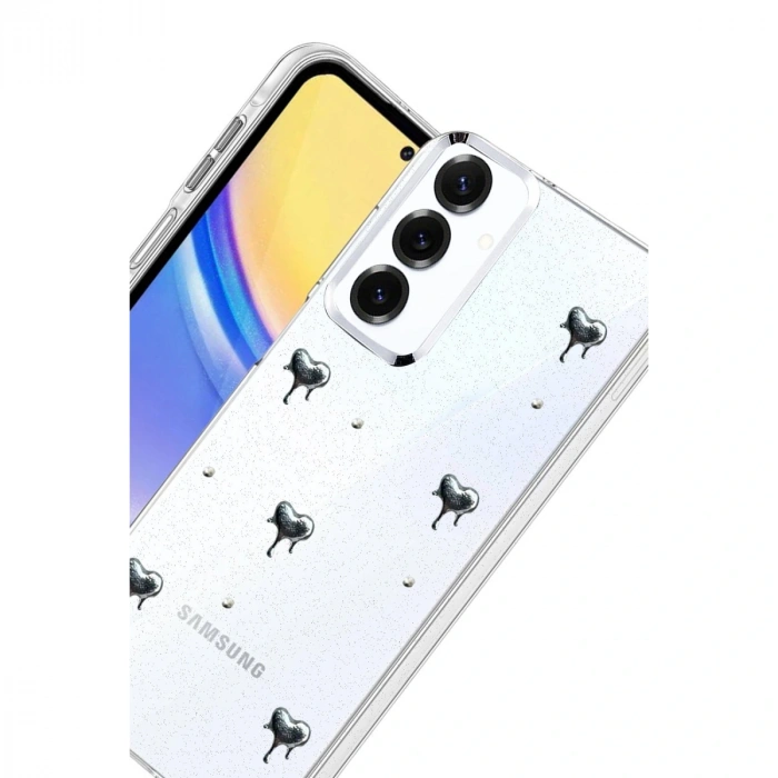 Samsung Galaxy A34 5g Fiyonk Desenli Kapak - Desen 1