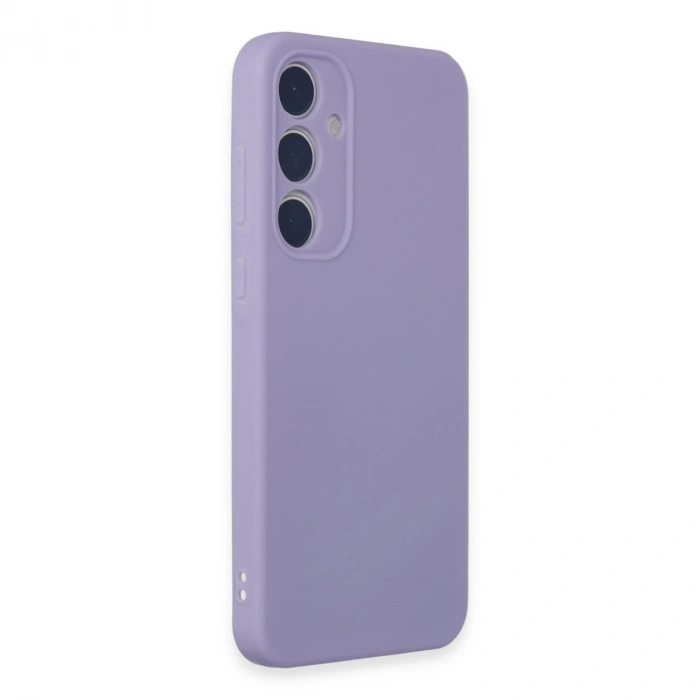 Samsung Galaxy A35 5g Kılıf First Silikon - Lila
