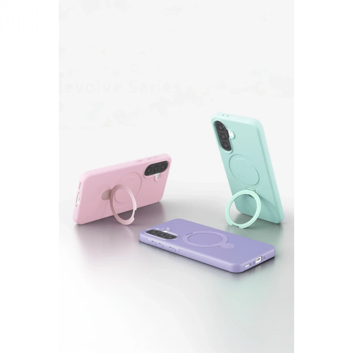 Samsung Galaxy A36 Regal Magsafe Standlı Kapak - Titan Gri