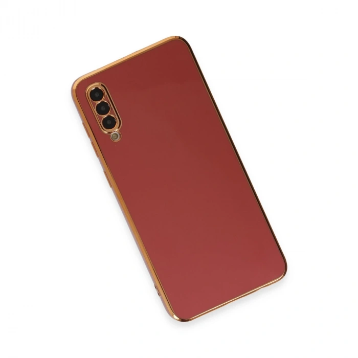 Samsung Galaxy A50 Kılıf Volet Silikon - Kırmızı