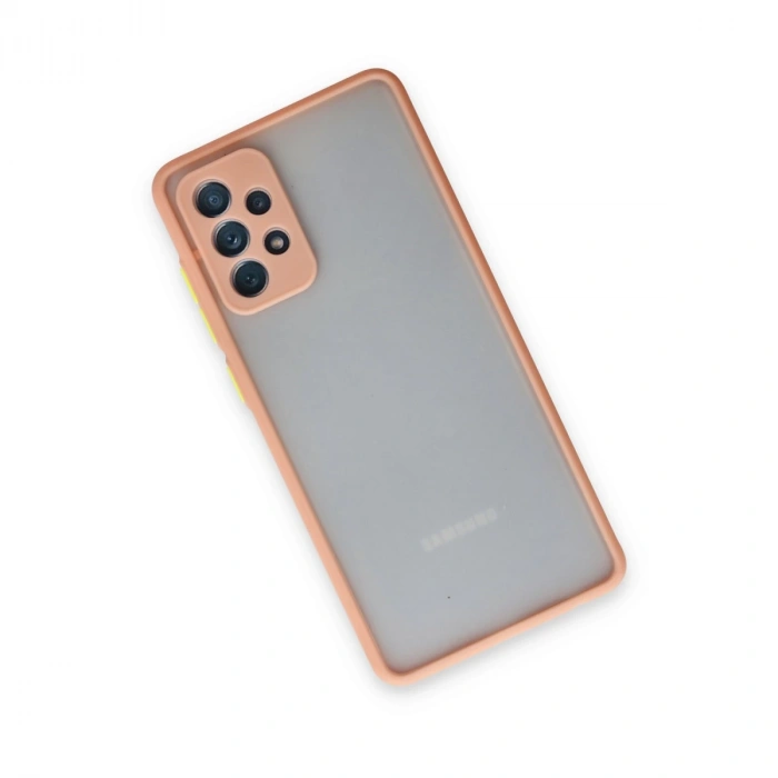 Samsung Galaxy A52 Kılıf Montreal Silikon Kapak - Pembe