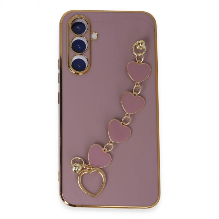 Samsung Galaxy A54 5g Kılıf Esila Silikon - Mor