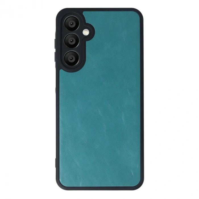 Samsung Galaxy A55 5g Kılıf Aras Deri Kapak - Açık Yeşil