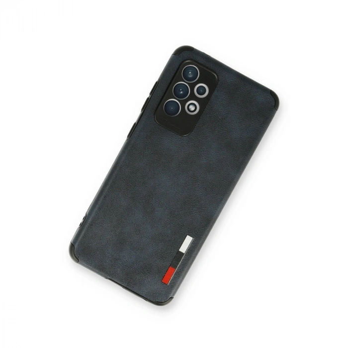 Samsung Galaxy A73 5g Kılıf Loop Deri Silikon - Lacivert