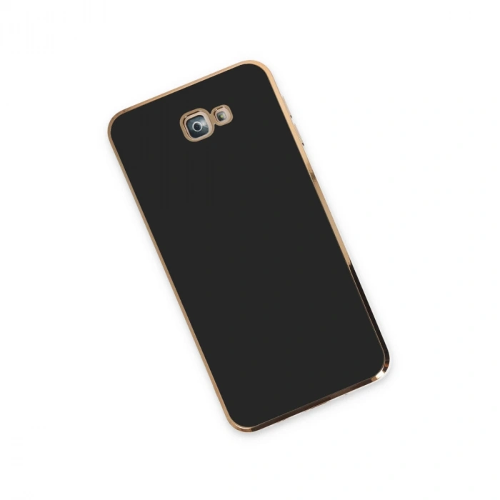 Samsung Galaxy J7 Prime Kılıf Volet Silikon - Siyah