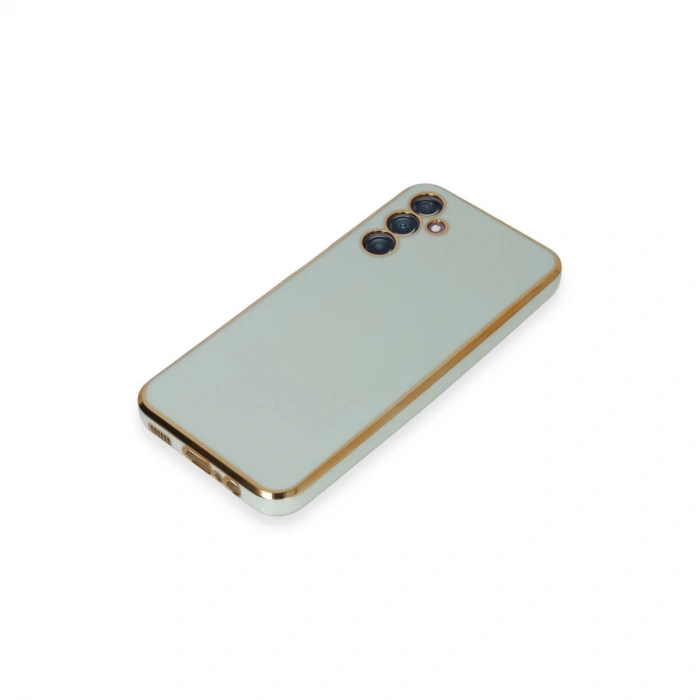 Samsung Galaxy M14 5g Kılıf Volet Silikon - Açık Yeşil
