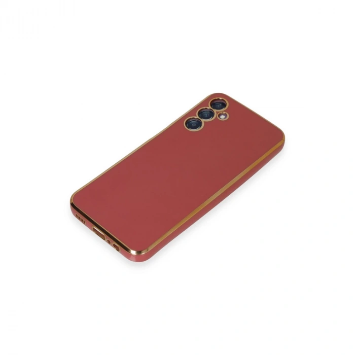 Samsung Galaxy M14 5g Kılıf Volet Silikon - Kırmızı