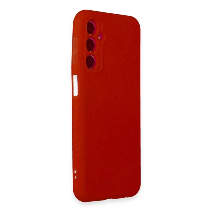 Samsung Galaxy M34 5g Kılıf First Silikon - Kırmızı