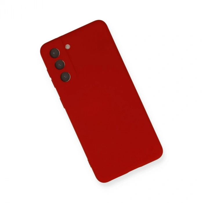Samsung Galaxy S21 Kılıf Nano İçi Kadife Silikon - Kırmızı