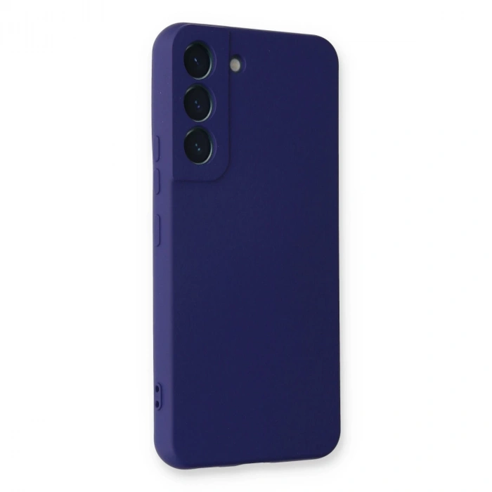 Samsung Galaxy S22 Plus Kılıf Nano İçi Kadife Silikon - Mor