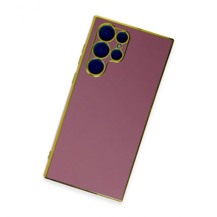 Samsung Galaxy S22 Ultra Kılıf Volet Silikon - Kırmızı