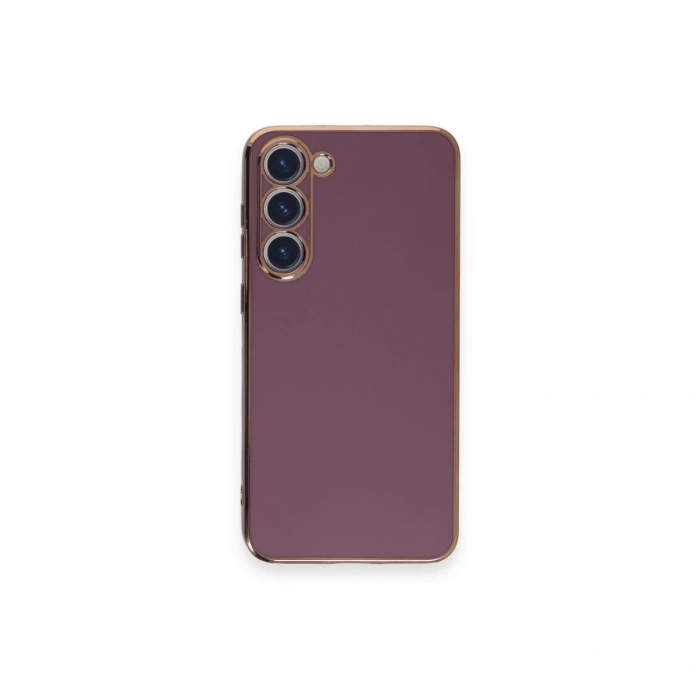Samsung Galaxy S23 Plus Kılıf Volet Silikon - Mor