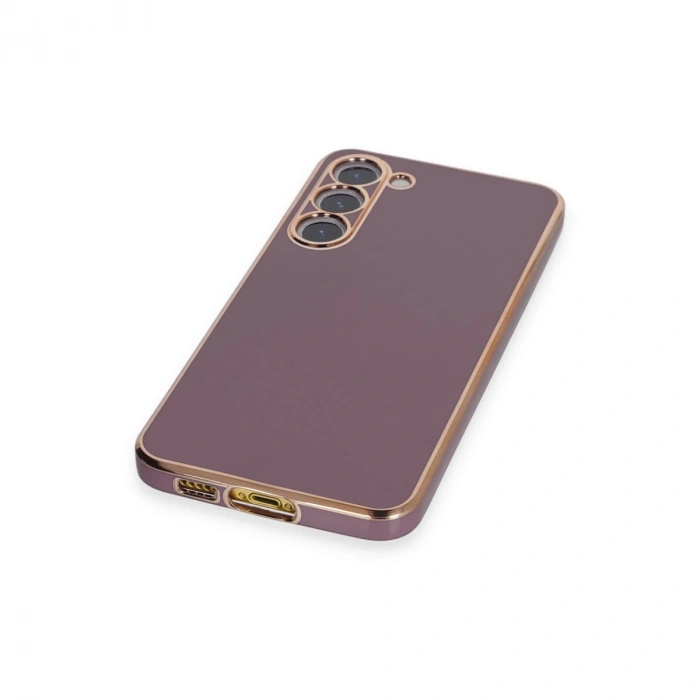 Samsung Galaxy S23 Plus Kılıf Volet Silikon - Mor