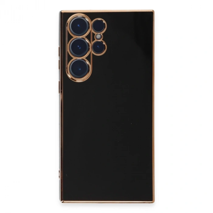 Samsung Galaxy S23 Ultra Kılıf Volet Silikon - Siyah