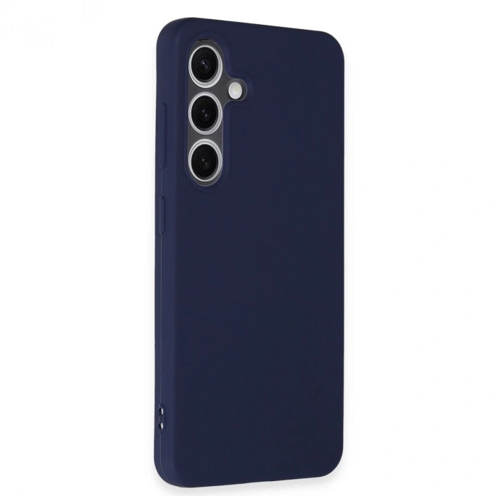 Samsung Galaxy S24 Kılıf First Silikon - Lacivert