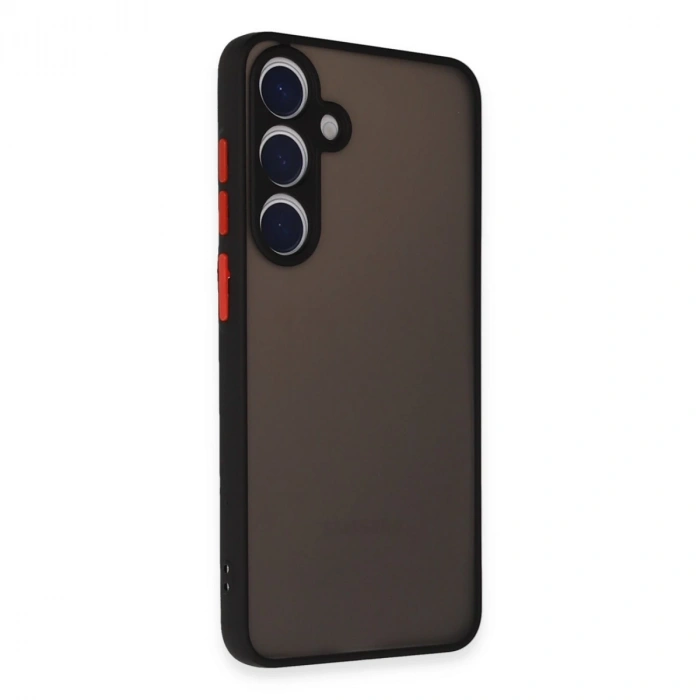 Samsung Galaxy S24 Kılıf Montreal Silikon Kapak - Siyah