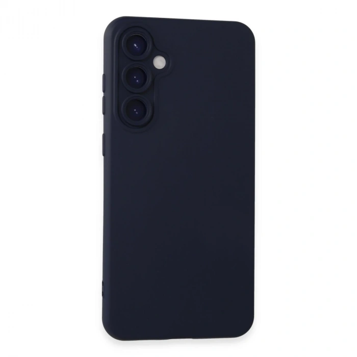 Samsung Galaxy S24 Kılıf Nano İçi Kadife Silikon - Lacivert