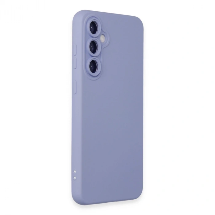 Samsung Galaxy S24 Kılıf Nano İçi Kadife Silikon - Lila