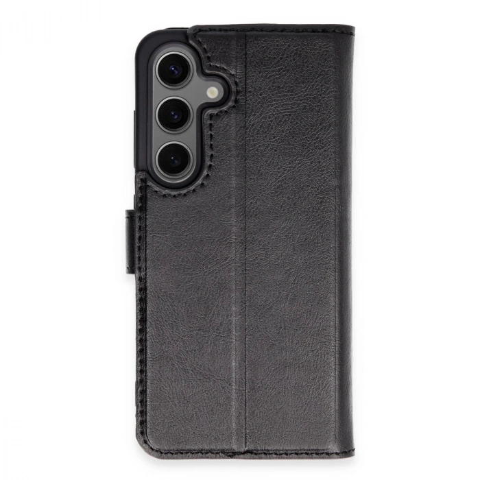 Samsung Galaxy S24 Kılıf Trend S Plus Kapaklı Kılıf - Siyah