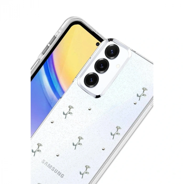 Samsung Galaxy S25 Fe Fiyonk Desenli Kapak - Desen 4