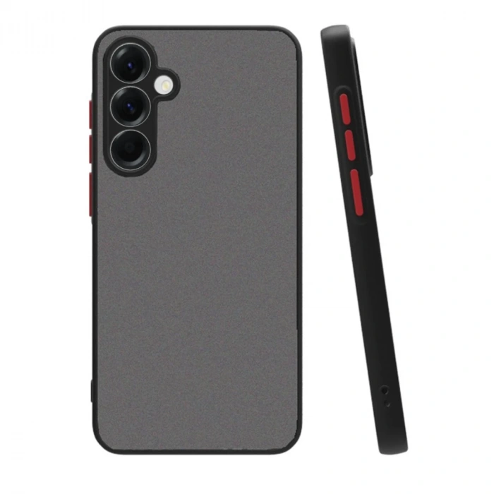 Samsung Galaxy S25 Plus Kılıf Montreal Silikon Kapak - Siyah