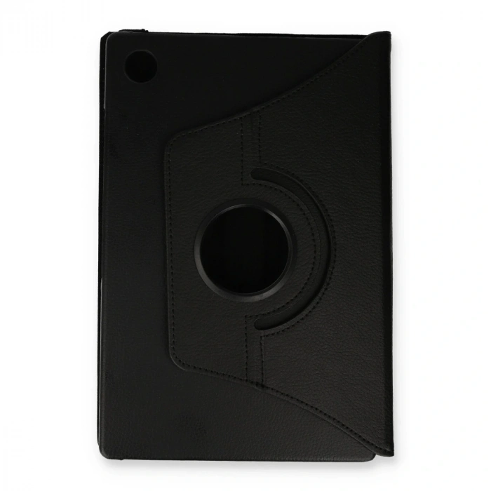 Samsung Galaxy Tab A9 Kılıf 360 Tablet Deri Kılıf - Siyah