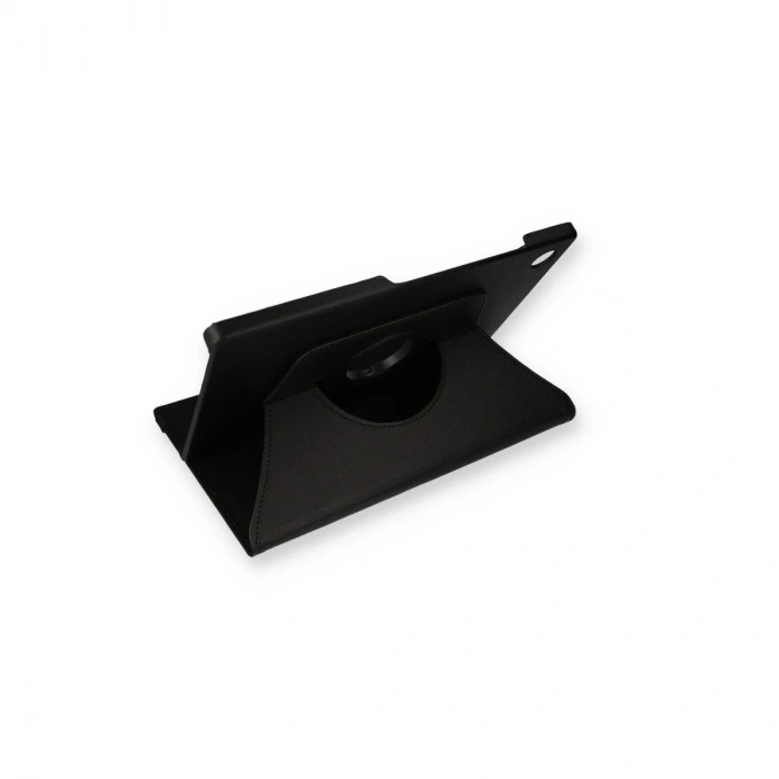Samsung Galaxy Tab A9 Kılıf 360 Tablet Deri Kılıf - Siyah