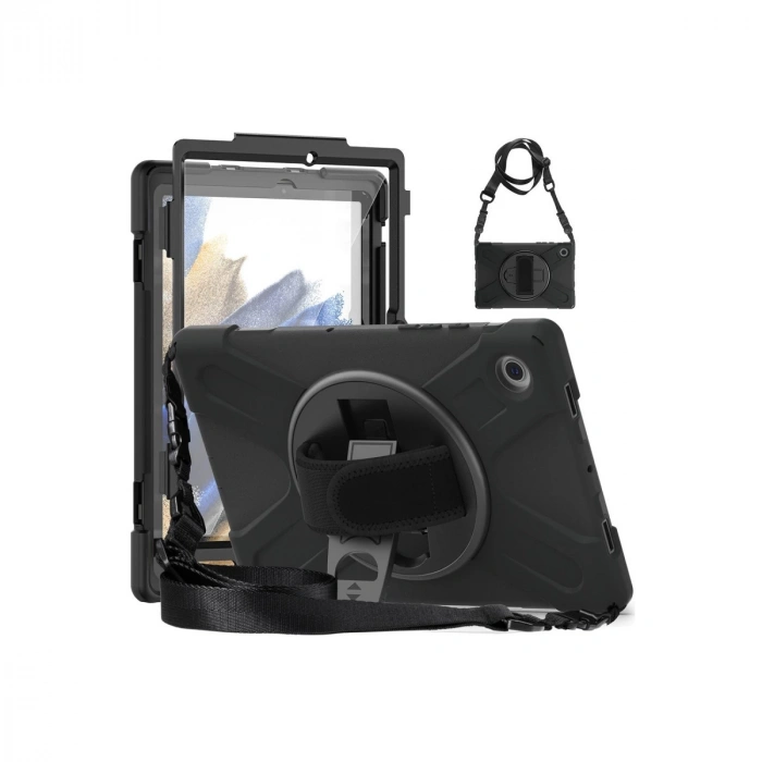 Samsung Galaxy Tab A9 Plus Kılıf Amazing Tablet Kapak - Siyah