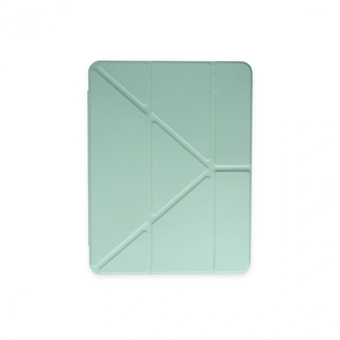 Samsung Galaxy Tab A9 Plus Kılıf Kalemlikli Mars Tablet Kılıfı - Açık Yeşil