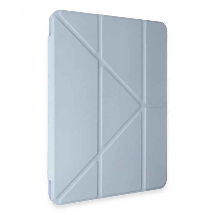 Samsung Galaxy Tab A9 Plus Kılıf Kalemlikli Mars Tablet Kılıfı - Mavi