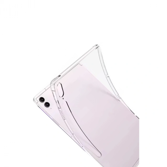 Samsung Galaxy Tab S10 Fe Plus 13.1 Kılıf Anti Shock Tablet Silikon - Şeffaf