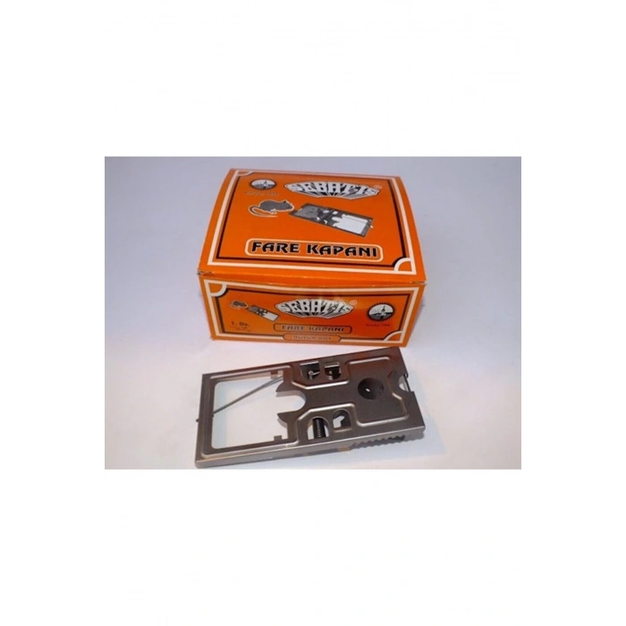 Sebat-iş Yaylı Metal Fare Kapanı 12 Adet