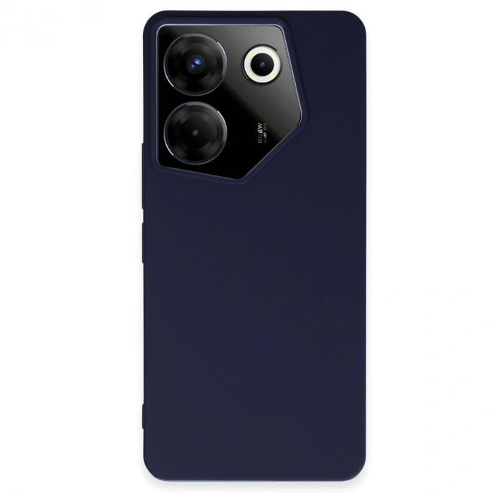 Tecno Camon 20 Pro 5g Kılıf First Silikon - Lacivert