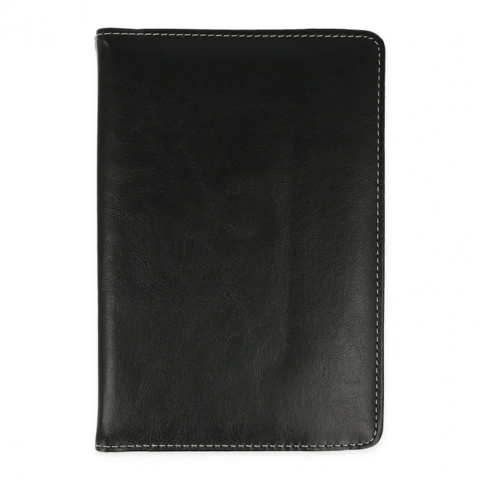 Universal 7 Kılıf 360 Tablet Deri Kılıf - Siyah