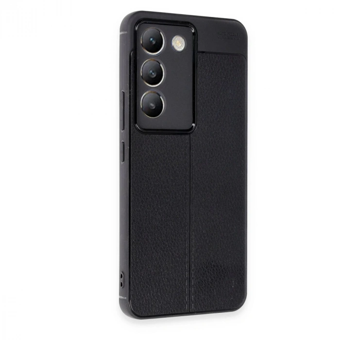 Vivo V30 Lite 4g Kılıf Auto Focus Kapak - Siyah