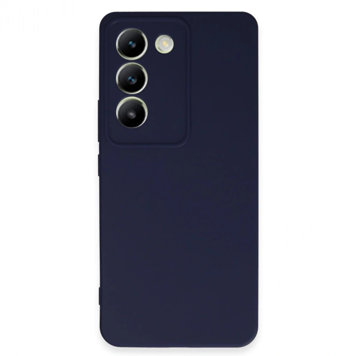 Vivo V30 Lite 4g Kılıf First Silikon - Lacivert