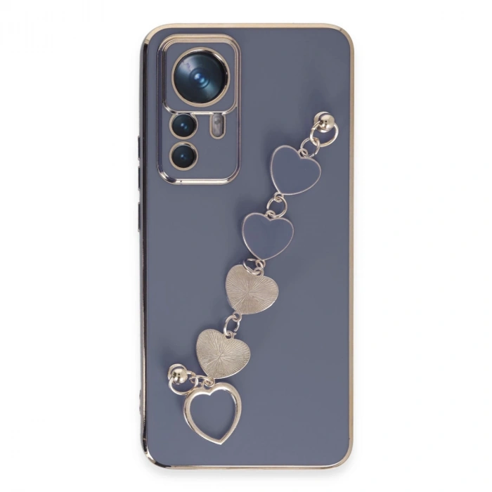 Xiaomi Mi 12t Pro Kılıf Esila Silikon - Gri