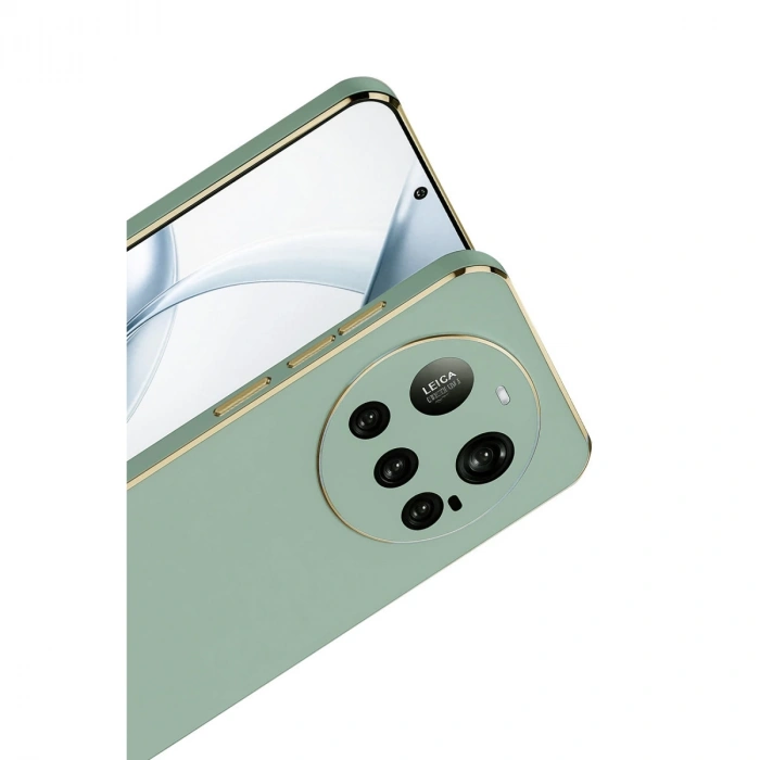 Xiaomi Mi 15 Ultra Kılıf Volet Silikon - Açık Yeşil